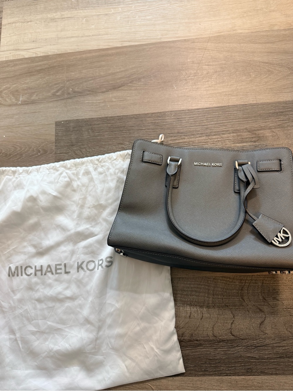 Michael Kors Dillon Saffiano Leather Satchel
